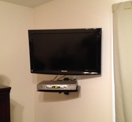 Wall mount TV
